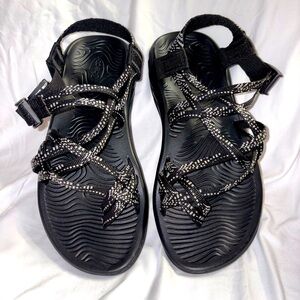Chaco Women's Black ZX/2 Strappy Hiking Sandals Size 8